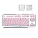 Redragon A101 Replacement Keycaps,104 Keyboard Keycaps, Compatible, Mechanical Keyboard Keycaps Inclusive Keypuller for Mechanical Keyboard (White)