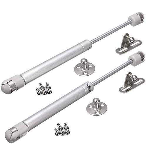 2pcs Pistones a Gas Muebles Cocina Amortiguador de Resorte Soporte de Compresión para Puertas Armario Muelle Puertas Elevables Bisagras Resortes Armario 150N / 15kg