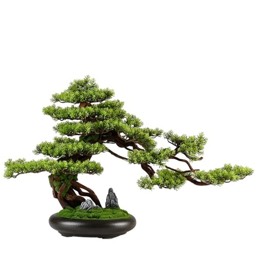 Bonsaï artificiel haut de gamme avec pot en céramique design