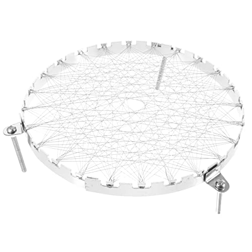 WESIEVYA Rete in Nichel Per Fornello Gas in Acciaio Inossidabile Accessorio Resistente e Facile Da Installare Migliora Distribuzione Del Calore e Risparmio Energetico Per Cucina Gas