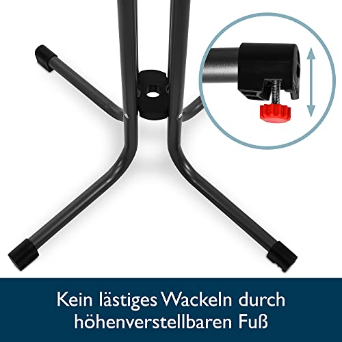 Beautissu Grauer Stehtisch Klappbar 60/70/80 Cm | W Produktbild-Vorschau 5