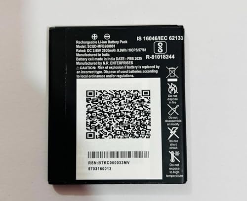 Image of Original Battery Compatible for Reliance Jio 4G Router JioFi 3 ll JMR520,JMR541 ll JioFI 4 (JMR540,JMR550)-2600mAh
