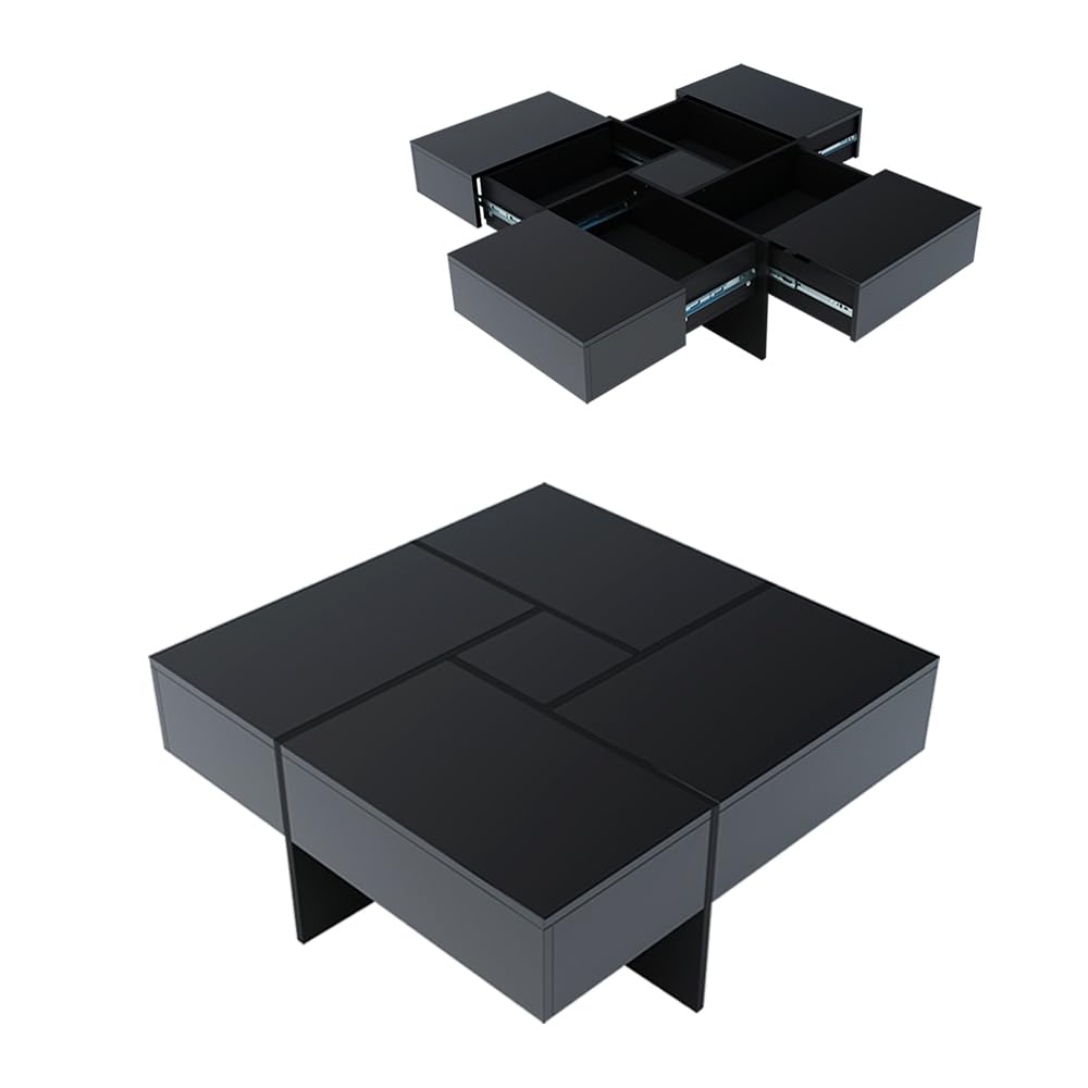 オーエスジェイ(OSJ)ローテーブル センターテーブル 正方形 コンパクト収納付 Amazon.co.jp: オーエスジェイ(OSJ) ローテーブル センター