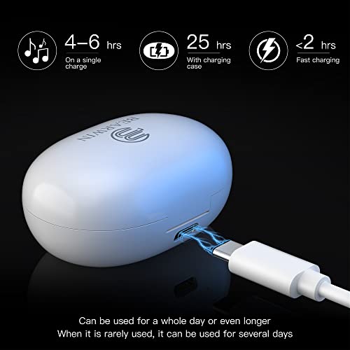 Bearwin Bluetooth Kopfhörer in Ear, Kopfhörer Kabellos mit Mikrofon, Bluetooth 5.1 Earbuds mit Noise Cancelling,Touch… - Image 8