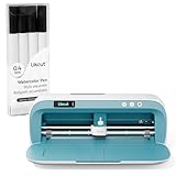 Likcut S41 Schneideplotter Einsteiger Upgrade Set, inkl. Starter Kit, zusätzlich 4er Pack Präzisionsstifte 0,4mm, Mini Plottermaschine für DIY Sticker, Print Then Cut Funktion, Vinyl, Etiketten, Gesch