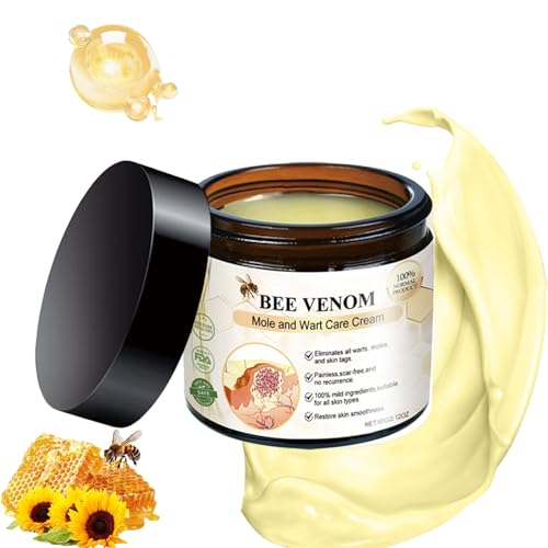 MORKORIA Bee Venom Skin Restoration Cream,bee venom Comprehensive cream,bee venom all in one cream For All Skin Types, Bee Venom Natural Skin Moisturizer,Effectively Reduce Blemishes(1pcs)