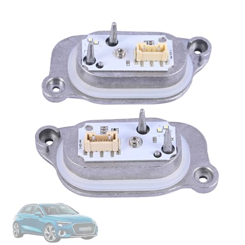 Getfarway HID DRL Daytime Running Light 8V0998473 8V0998474 Compatible with Audi A3 S3 8V 2017-2021 Replace 90070222, 90103617, B011482-A, B101139-A Left & Right Headlight