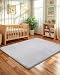 Dicke Krabbelmatte Baby 120×120×3cm,Rutschfester Unterseite Spielmatte Baby