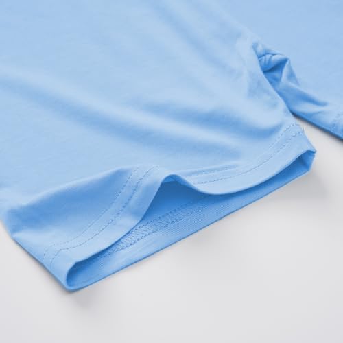 Image of BABY 2T-10Y Toddler Kids Girls Boys Soft Comfy 2pcs Set Short Sleeve Shirts and Pants Sets