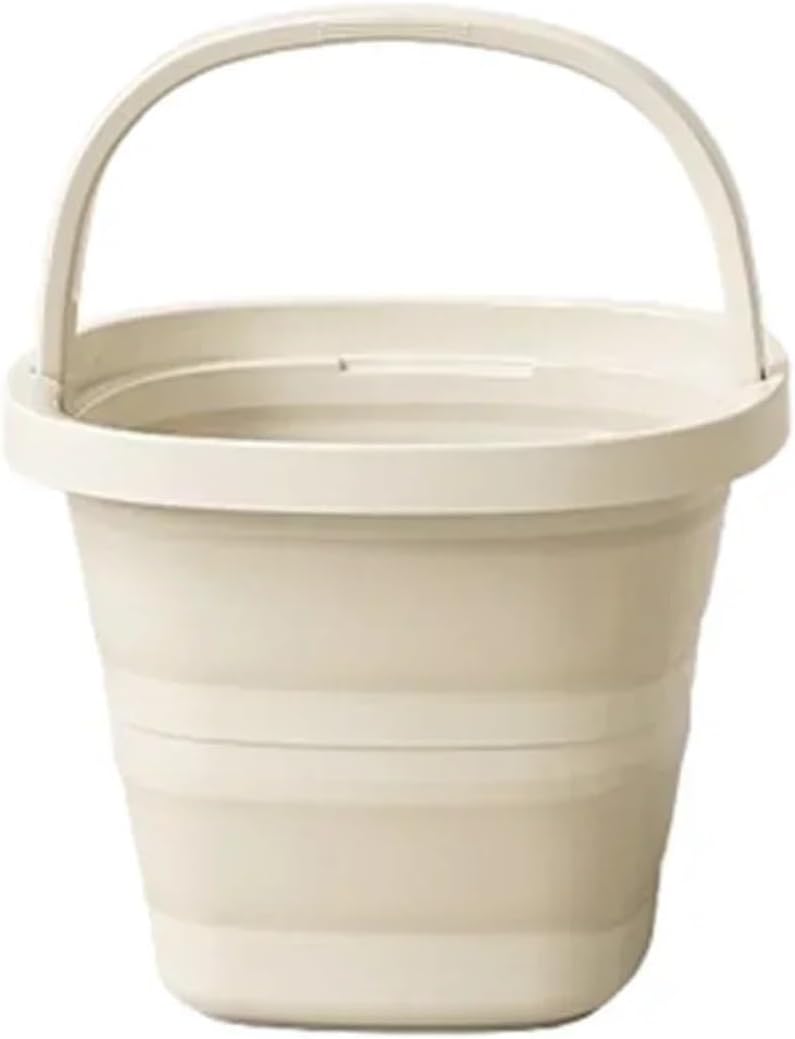 Multi-Function Folding Bucket, Portable for Outdoor Fishing, Home Storage, Washing & Foot Soak. Saves Space, Large Capacity