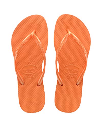 Havaianas(ハワイアナス) レディース Slim(スリム) ビーチサンダル US サイズ: 11-12 カラー: オレンジ