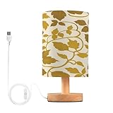 Matériau de haute qualité : fabriqué en tissu de lin, sans ampoule LED et une ligne de bouton USB non amovible, ce qui est respectueux de l'environnement, économe en énergie et peut fournir un assemblage pratique et un bon environnement lumineux pour égayer votre vie.