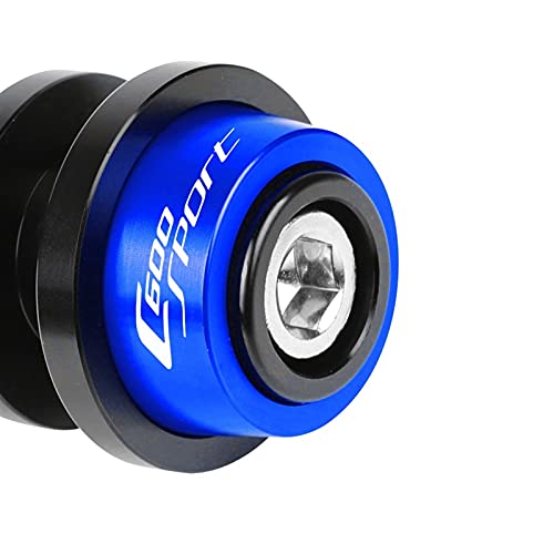 Bobines de bobine 8mm anodisées noir pour BMW C600 Sport 2011