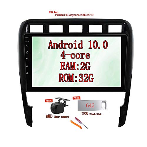 Exclusive Discount 60% Price XISEDO for Porsche Cayenne (2003-2010) Android 10.0 Car Stereo RAM 2G ROM 32G Head Unit in Dash Car Radio GPS Navigation 9 Inch 2.5D Touchscreen (Car Radio)