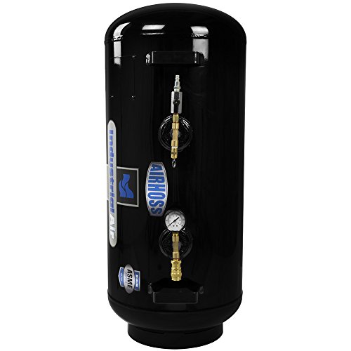 Industrial Air It20Asme 20 Gallon Asme Certified Vertical/Horizontal Air Receiver Tank, Black, 33.4 X 14 X 18.8 Inches #TOP3