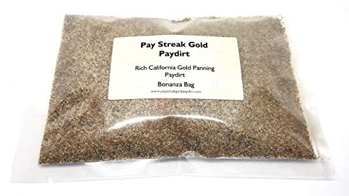 Pay Streak Gold Paydirt Bonanza Gold Pay Dirt Bag Panning Concentrates