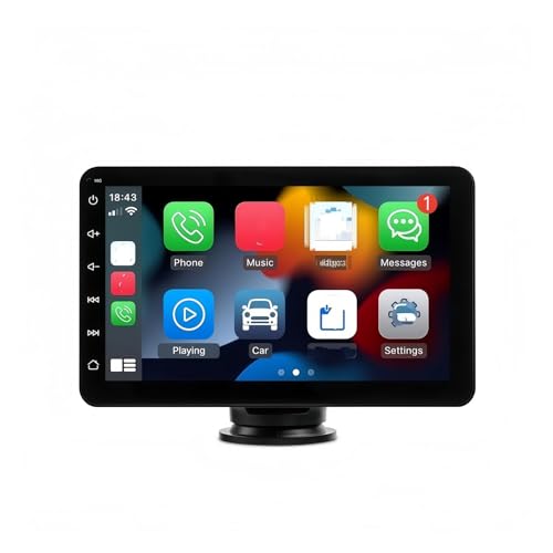 7�C���`�|�[�^�u�����C�����XCarplay Android Auto�J�[���W�I�}���`���f�B�A�v���[���[�^�b�`�X�N���[�� �A���h���C�h�I�[�g(Monitor Cam 64G)