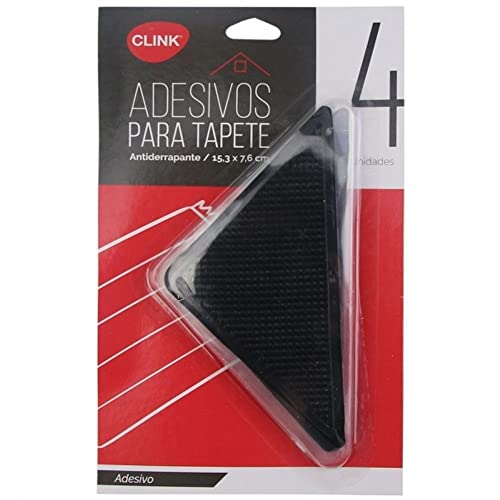 Kit 4 Adesivos Antiderrapante Garra Tapetes 15 x 7,6 cm