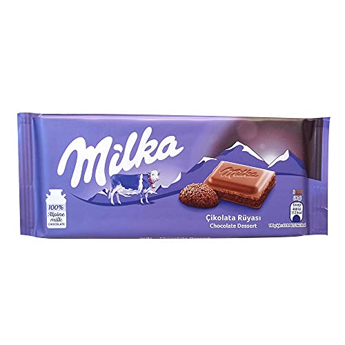 Image of Milka Alpine Milk Chocolate Desert, 100 Gm