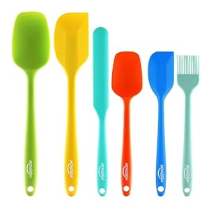 6PCS-Silicone-Spatulas-MONGSEW-Food-Grade-Heat-Resistant-Rubber-Spatula-Set-Kitchen-Spatulas-for-Baking-Cooking-and-Mixing-BPA-Free-Dishwasher-Safe-Set-of-6-Multi-Colors