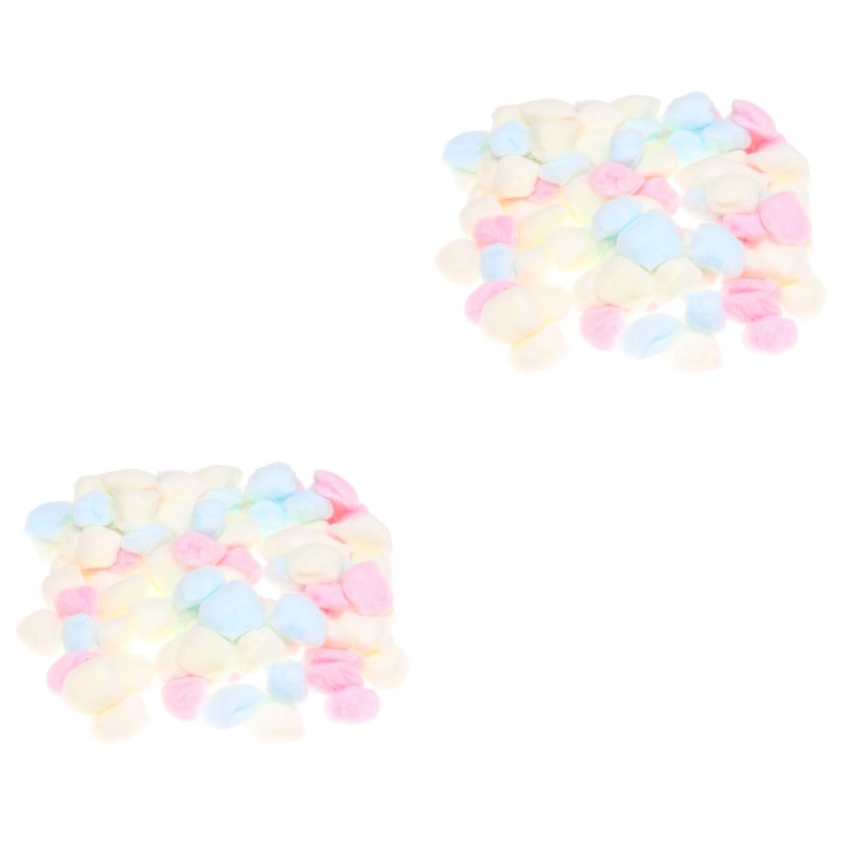 NOLITOY 2pcs Gentle Nail Cuticle Remover Pads Disposable Nail Polish Removal Pads Soft Absorbent for Home Salon