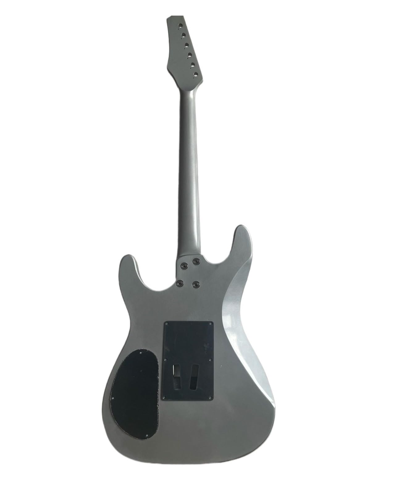 Stock Slat Difettoso Corpo e manico della chitarra elettrica Barile di tiglio Manico in palissandro Solo un corpo e manico della chitarra