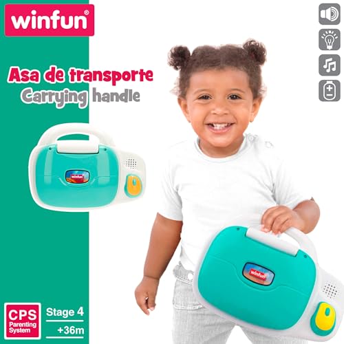 Portátil bilingüe infantil winfun para aprender letras y números jugando en casa 3