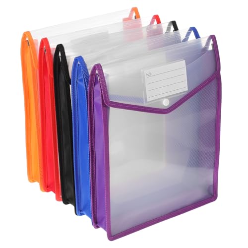 Pochette en PP extensible pour organiser et transporter vos dossiers de bureau