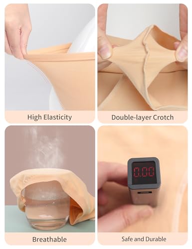 Phoeswan Dance Briefs for Girls and Women, Ballet Briefs Seamless Dance Underwear for Ballet, Gymnastics (Pack of 2)4