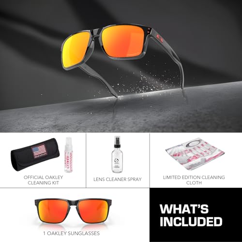 Image of Oakley HOLBROOK XL OO9417 Square Shape Sunglasses With Official Eyewear Kit | Men's Sunglasses