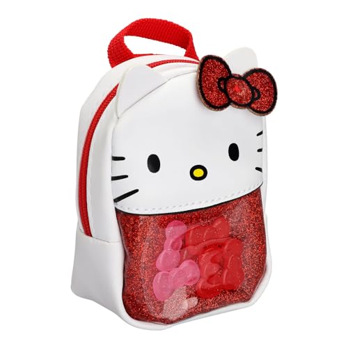 Candide, Mini Mochila, Hello Kitty, Real Littles, Laço Vermelho
