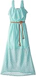 Amy Byer Big Girls' Belted Maxi Dress