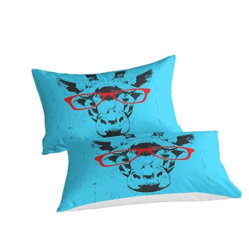 Housse de couette avec fermeture éclair pour lit double 200x200