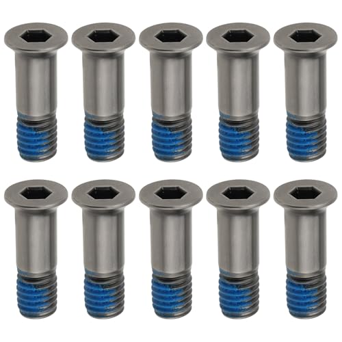 Briny River 10 Pcs Vis de Guidage de Galet de Dérailleur de Vélo M5×15,8