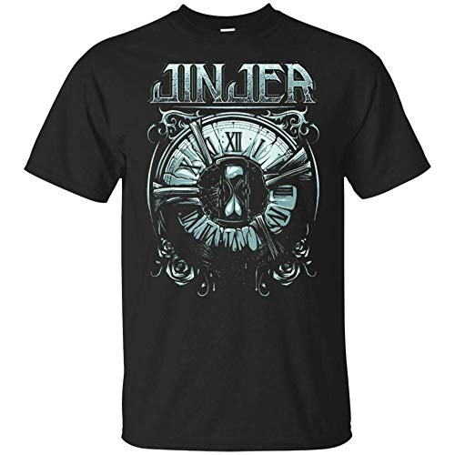 Mese Jinjer - Camiseta para hombre, talla S-5XL, color negro, Negro, 60