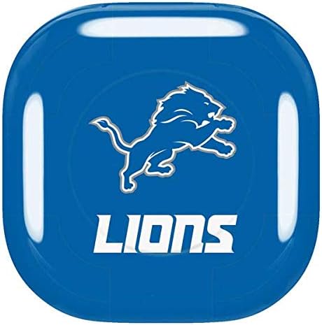 Skinit Decal Audio Skin Compatible with Samsung Galaxy Buds Pro - Officially Licensed NFL Detroit Lions Distressed Design