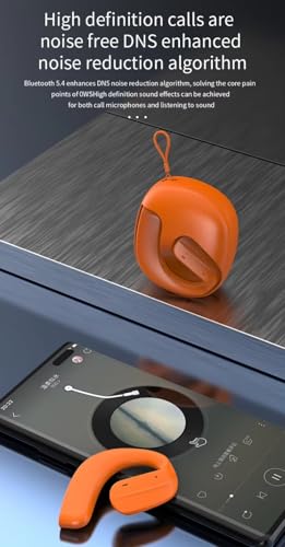 Image of H585 OWS Open Ear Wireless Earbuds | ENC Mic for Crystal-Clear Calls | 30hr Playtime with Type-C Fast Charging | BT5.4 Gaming Bluetooth Earphones | Touch Control Sports Headphone.(Black)