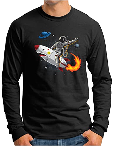 T-shirt manches longues astronaute homme fini les hauts trop étroits