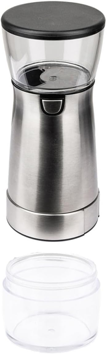 BESPORTBLE Electric Coffee Grinder with Stainless Steel Liner Anti-skid Base USB Rechargeable Spice and Bean Grinder for Kitchen Easy to Clean Small