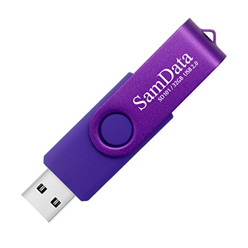 image for SamData 32GB USB Flash Drives 4 Pack 32GB Thumb Drives Memory Stick Ju