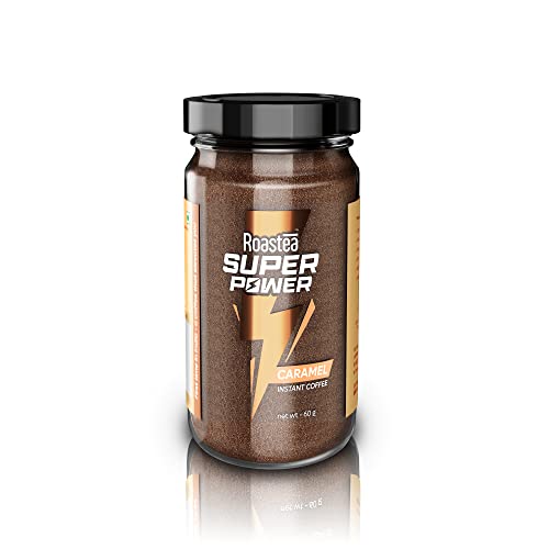 Image of VANREO Roastea Super Power Instant Coffee Caramel(60 Gms)