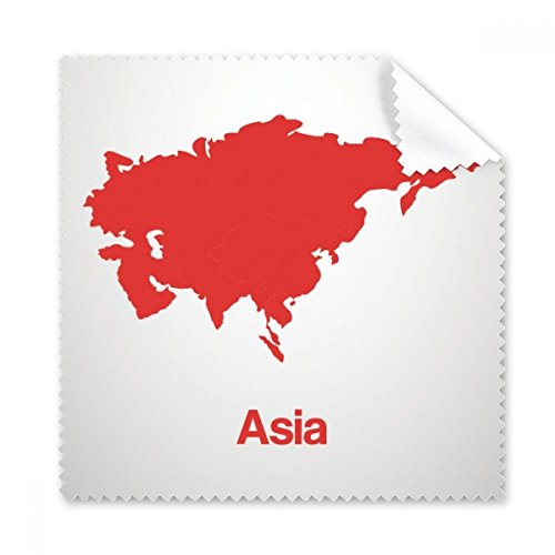 Écran téléphone flou ? Utilisez ce tissu lunettes motif carte rouge Asie 5pcs