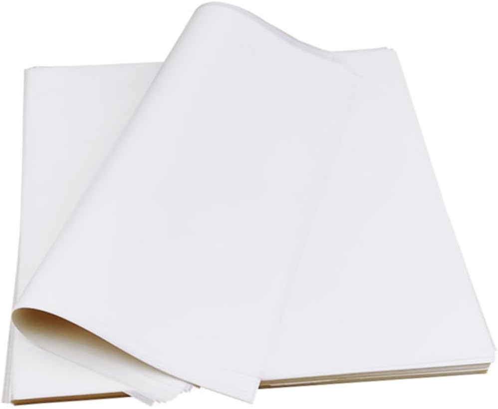 500pcs White Oil Absorbing Paper Pads for Cake and Bread Baking