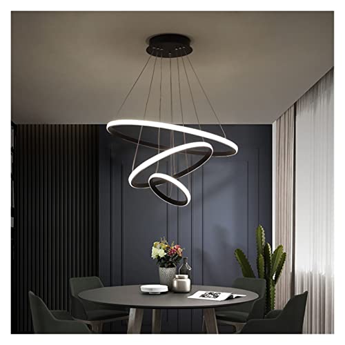 Lustre LED blanc dimmable pour harmoniser l'éclairage de votre salon - 3