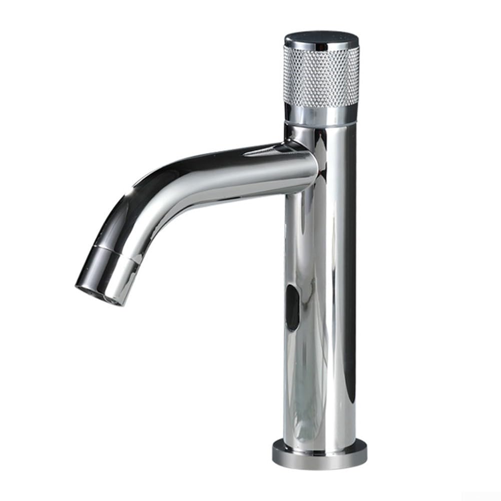 Grifo de baño con sensor de acero inoxidable 304 robusto con mando híbrido
