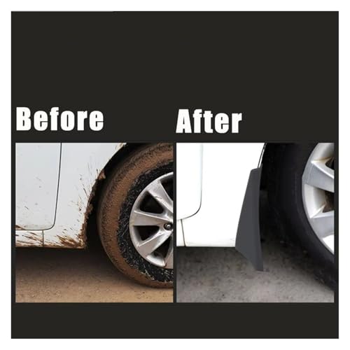 Bavettes Captur 2013-2018 garde-boue auto rigides anti-projections - 6