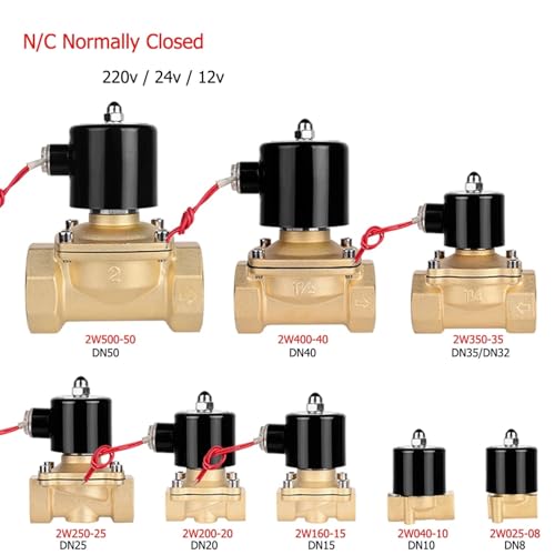 Électrovanne électrique DN32 12V pour stopper les fuites d'eau du réseau - 3