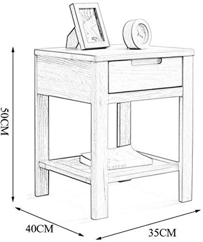 Table d'appoint à deux tiroirs pour optimiser le rangement du salon - 4
