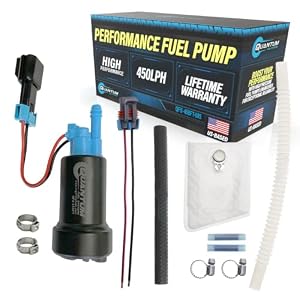 QFS 450LPH Hellcat-Style In-Tank Fuel Pump with 085 GM Installation Kit
