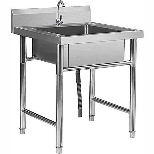 Évier de cuisine 304 inox avec robinet pour simplifier la plonge - 2